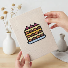 Load image into Gallery viewer, Punch Needle Kits (4 pieces) with frames - Yummy Moments