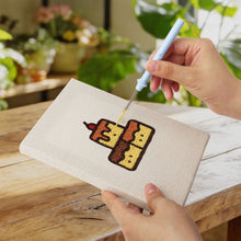 Load image into Gallery viewer, Punch Needle Kits (4 pieces) with frames - Tasty Bites