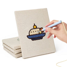 Load image into Gallery viewer, Punch Needle Kits (4 pieces) with frames - Tasty Bites