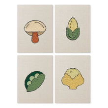 Load image into Gallery viewer, Punch Needle Kits (4 pieces) with frames - Nature's Bounty Figured'Art