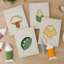 Load image into Gallery viewer, Punch Needle Kits (4 pieces) with frames - Nature's Bounty