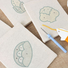 Load image into Gallery viewer, Punch Needle Kits (4 pieces) with frames - Nature's Bounty