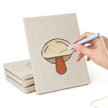 Load image into Gallery viewer, Punch Needle Kits (4 pieces) with frames - Nature's Bounty