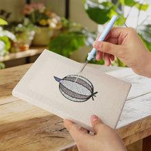 Load image into Gallery viewer, Punch Needle Kits (4 pieces) with frames - Veggie Delights