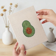 Load image into Gallery viewer, Punch Needle Kits (4 pieces) with frames - Fruit Fiesta 2