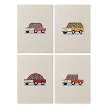 Load image into Gallery viewer, Punch Needle Kits (4 pieces) with frames - Car Collection Figured'Art