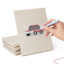 Load image into Gallery viewer, Punch Needle Kits (4 pieces) with frames - Car Collection