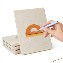 Load image into Gallery viewer, Punch Needle Kits (4 pieces) with frames - Crafty Tools