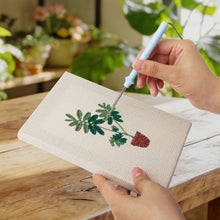 Load image into Gallery viewer, Punch Needle Kits (4 pieces) with frames - Flourishing Foliage