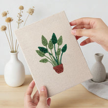 Load image into Gallery viewer, Punch Needle Kits (4 pieces) with frames - Flourishing Foliage
