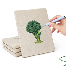 Load image into Gallery viewer, Punch Needle Kits (4 pieces) with frames - Fresh and Crunchy