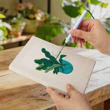 Load image into Gallery viewer, Punch Needle Kits (4 pieces) with frames - Houseplant Haven