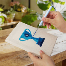 Load image into Gallery viewer, Punch Needle Kits (4 pieces) with frames - Race Day
