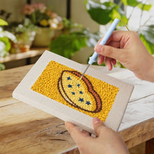Load image into Gallery viewer, Punch Needle Kits (4 pieces) with frames - Yummy Snacks