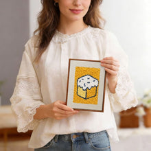 Load image into Gallery viewer, Punch Needle Kits (4 pieces) with frames - Tasty Delights