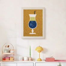 Load image into Gallery viewer, Punch Needle Kit with frame - Cocktail 2