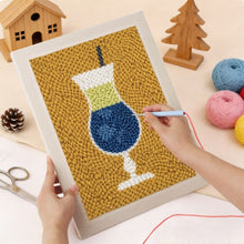 Load image into Gallery viewer, Punch Needle Kit with frame - Cocktail 2