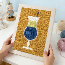 Load image into Gallery viewer, Punch Needle Kit with frame - Cocktail 2