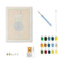 Load image into Gallery viewer, Punch Needle Kit with frame - Cocktail 2