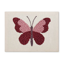 Load image into Gallery viewer, Punch Needle Kit with frame - Pink Butterfly Figured'Art