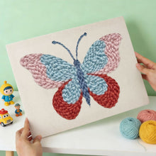 Load image into Gallery viewer, Punch Needle Kit with frame - Spring Wings