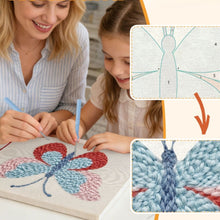 Load image into Gallery viewer, Punch Needle Kit with frame - Spring Wings