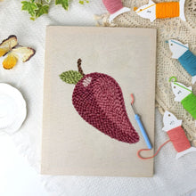 Load image into Gallery viewer, Punch Needle Kit with frame - Sweet Plum