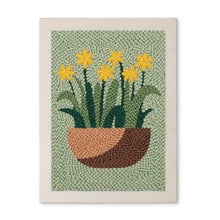 Load image into Gallery viewer, Punch Needle Kit with frame - Sunny Daffodils Figured'Art