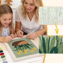 Load image into Gallery viewer, Punch Needle Kit with frame - Sunny Daffodils