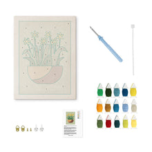 Load image into Gallery viewer, Punch Needle Kit with frame - Sunny Daffodils