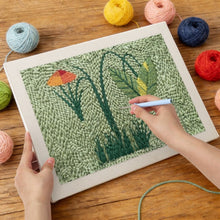 Load image into Gallery viewer, Punch Needle Kit with frame - Wild Meadow