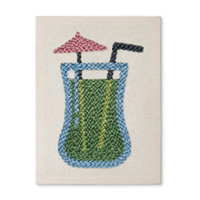 Load image into Gallery viewer, Punch Needle Kit with frame - Exotic Sip Figured'Art
