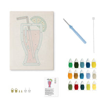 Load image into Gallery viewer, Punch Needle Kit with frame - Pink Lemonade