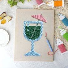 Load image into Gallery viewer, Punch Needle Kit with frame - Tropical Breeze