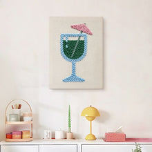 Load image into Gallery viewer, Punch Needle Kit with frame - Tropical Breeze