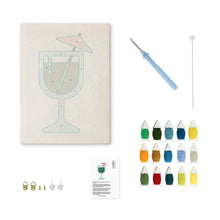 Load image into Gallery viewer, Punch Needle Kit with frame - Tropical Breeze
