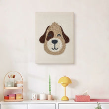 Load image into Gallery viewer, Punch Needle Kit with frame - Smiley Dog