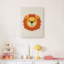 Load image into Gallery viewer, Punch Needle Kit with frame - Little Lion