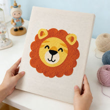 Load image into Gallery viewer, Punch Needle Kit with frame - Little Lion