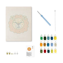 Load image into Gallery viewer, Punch Needle Kit with frame - Little Lion