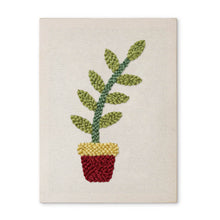 Load image into Gallery viewer, Punch Needle Kit with frame - Potted Joy Figured'Art