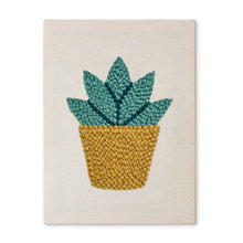 Load image into Gallery viewer, Punch Needle Kit with frame - Sunny Succulent Figured'Art