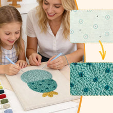 Load image into Gallery viewer, Punch Needle Kit with frame - Tiny Cactus Joy