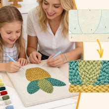 Load image into Gallery viewer, Punch Needle Kit with frame - Mini Greenery