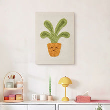 Load image into Gallery viewer, Punch Needle Kit with frame - Leafy Delight