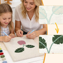 Load image into Gallery viewer, Punch Needle Kit with frame - Tropical Bloom
