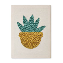 Load image into Gallery viewer, Punch Needle Kit with frame - Sunkissed Succulent Figured'Art