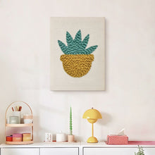 Load image into Gallery viewer, Punch Needle Kit with frame - Sunkissed Succulent