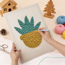 Load image into Gallery viewer, Punch Needle Kit with frame - Sunkissed Succulent