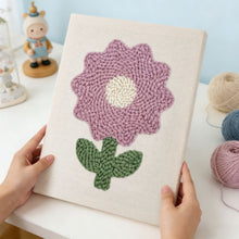 Load image into Gallery viewer, Punch Needle Kit with frame - Lilac Blossom